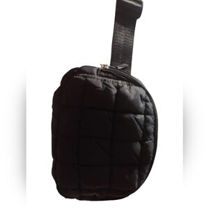 Black Quilt Chestbag